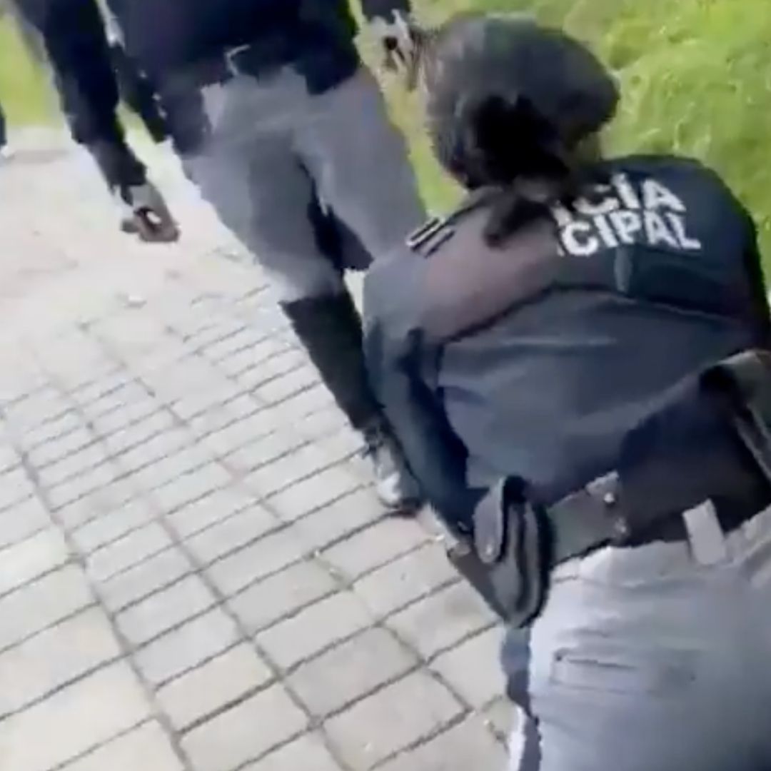 Abuso Policial Conductora Detenida Parque Intermunicipal San Andrés Cholula Puebla